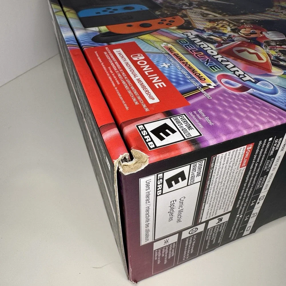 Nintendo Switch Mario Kart 8 Deluxe Empty BOX‎ ONLY No Console